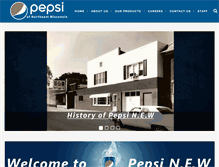 Tablet Screenshot of pepsinew.com